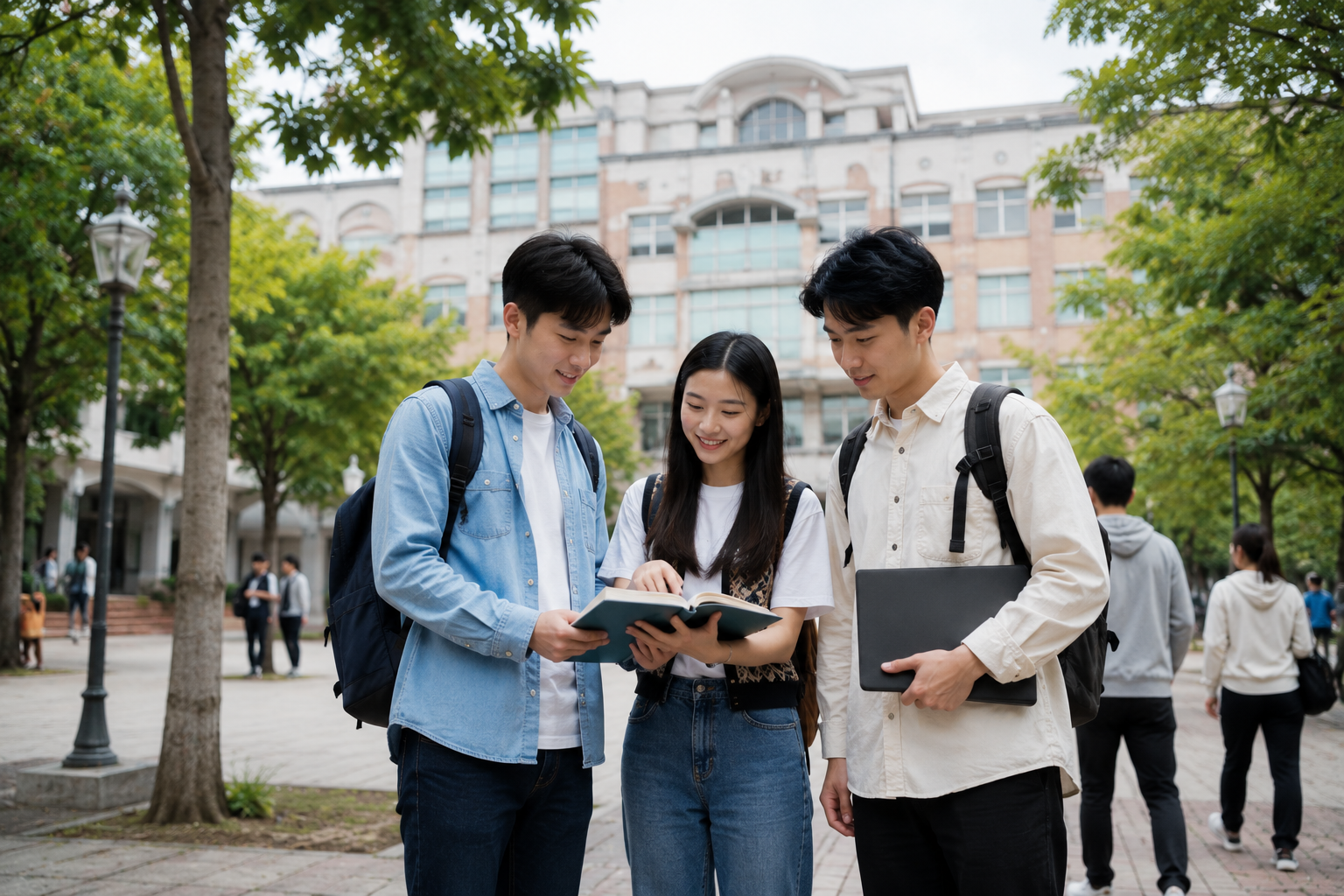 sinh viên đài loan tại trường